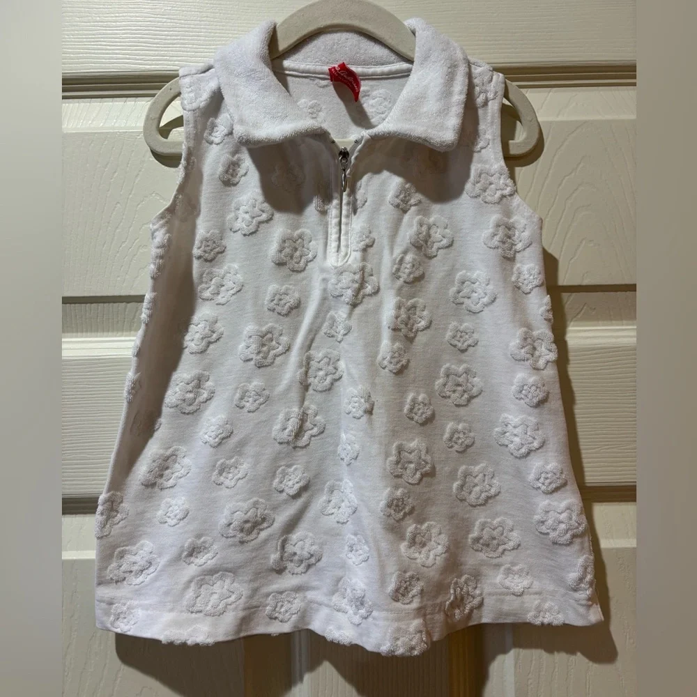 Hanna Andersson Quarter Zip Coverup Dress